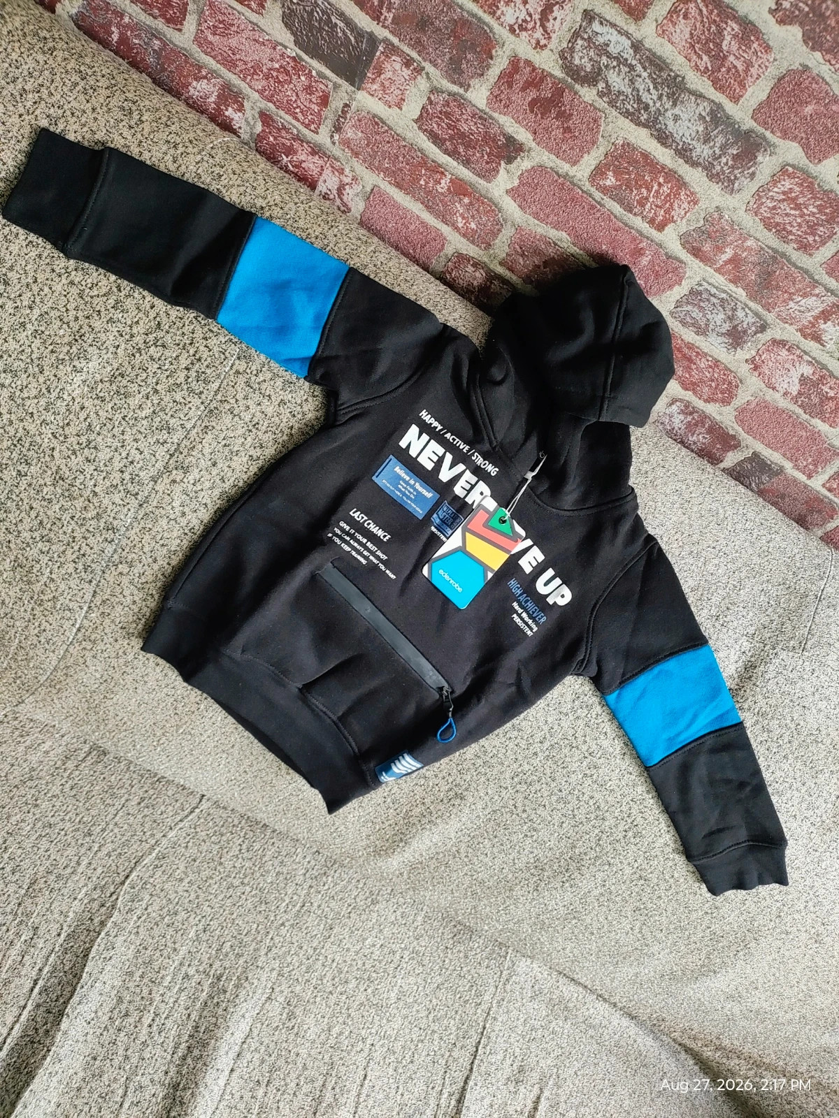 Made in Pakistan hoodie 4 years boys