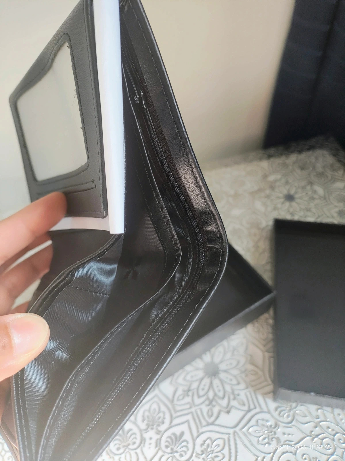Geniuen leather men wallet 3