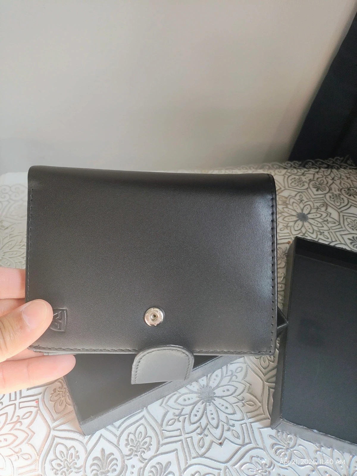 Geniuen leather men wallet 5