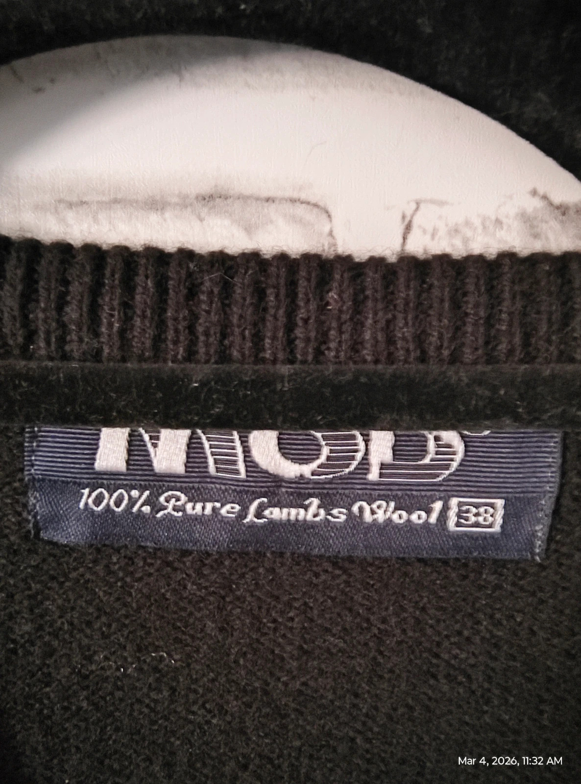 Vintage Wool 🦙 cardigan M for men – M.O.D – taille M 3