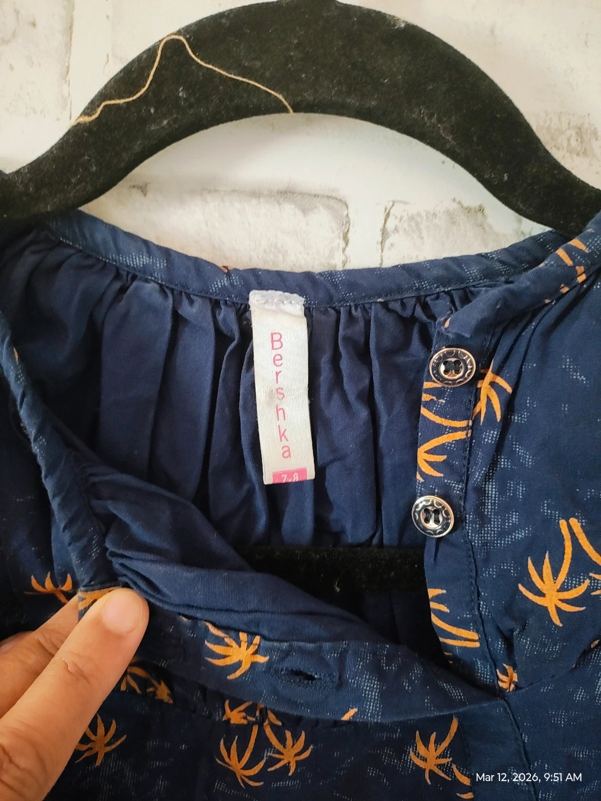 Blouse for girls 7 to 8 – Bershka – taille 7 ans / 122 cm 2