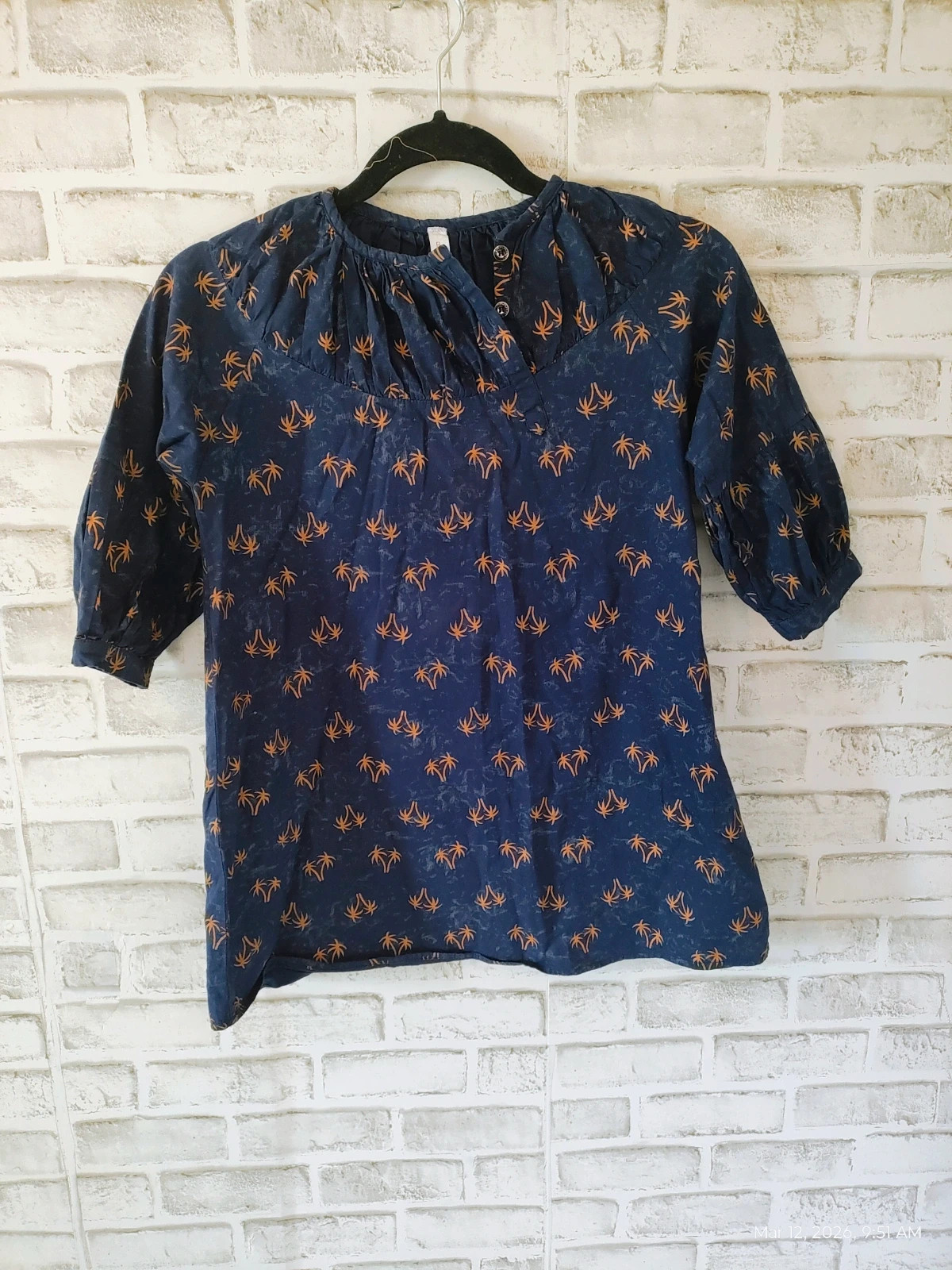 Blouse for girls 7 to 8