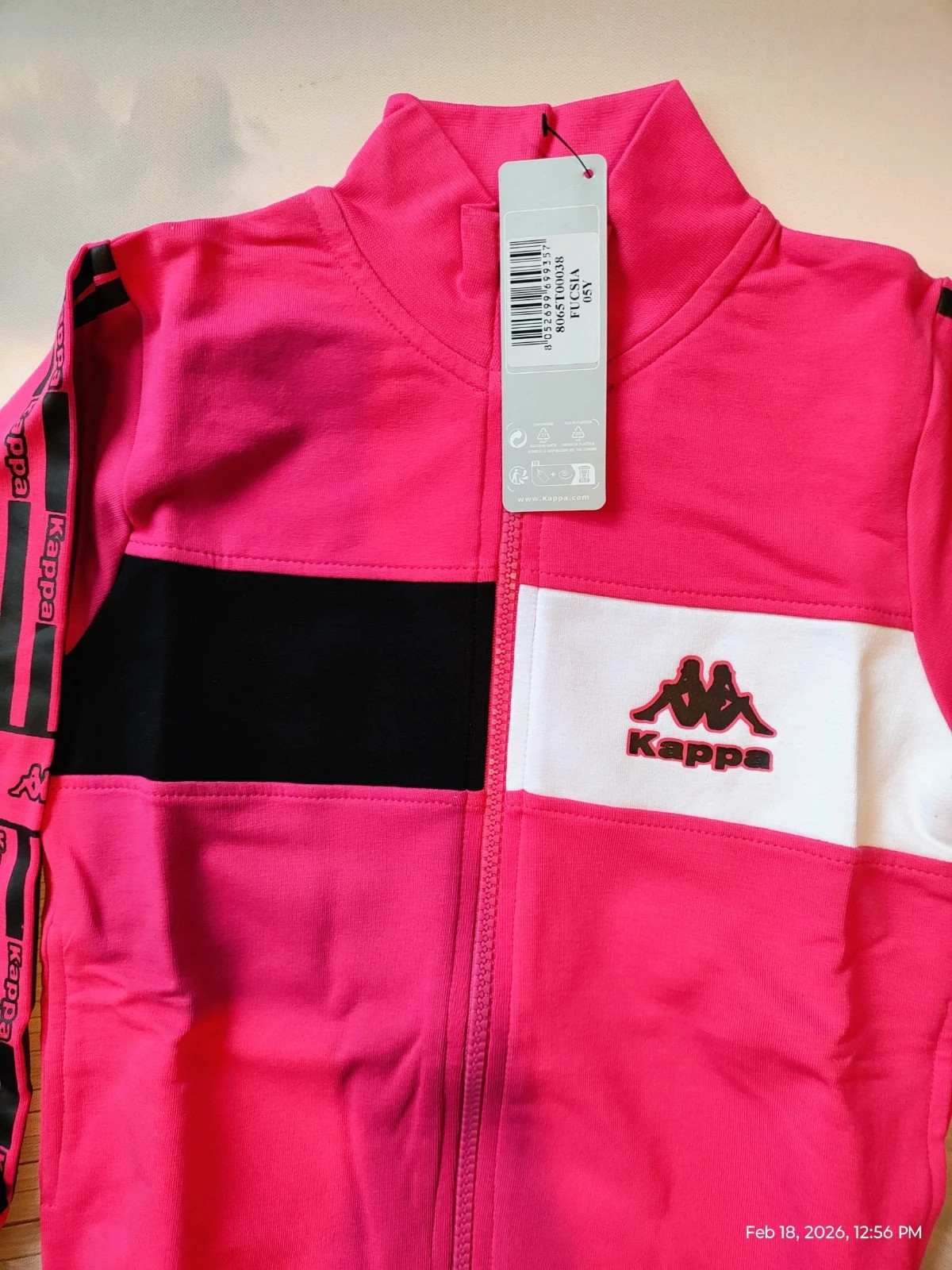 Kappa Track suite full 5 years girl – Kappa – taille 5 ans / 110 cm 2