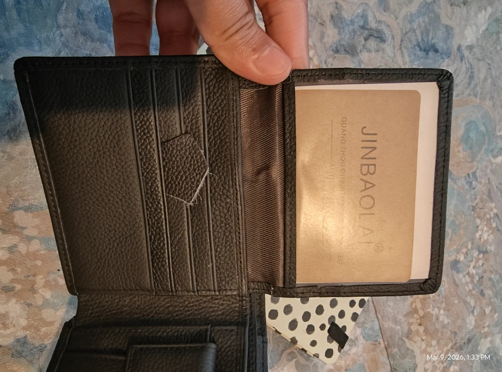 Genuine leather men wallet – jinabaolia 5