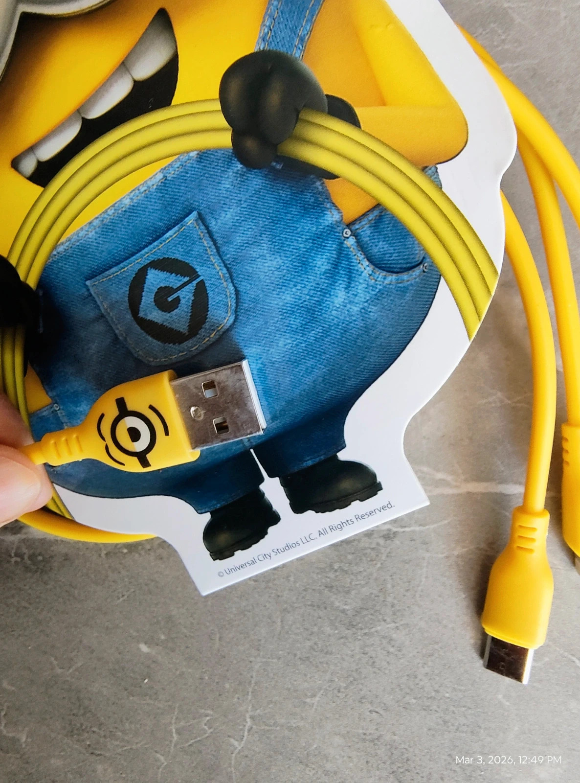 Multy USB câble – Minions 3