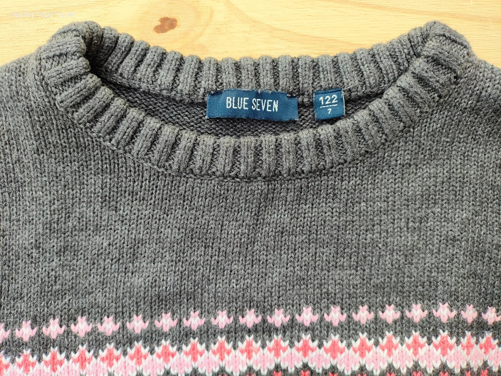 Cardigan for girls – Blue Seven – taille 7 ans / 122 cm 2