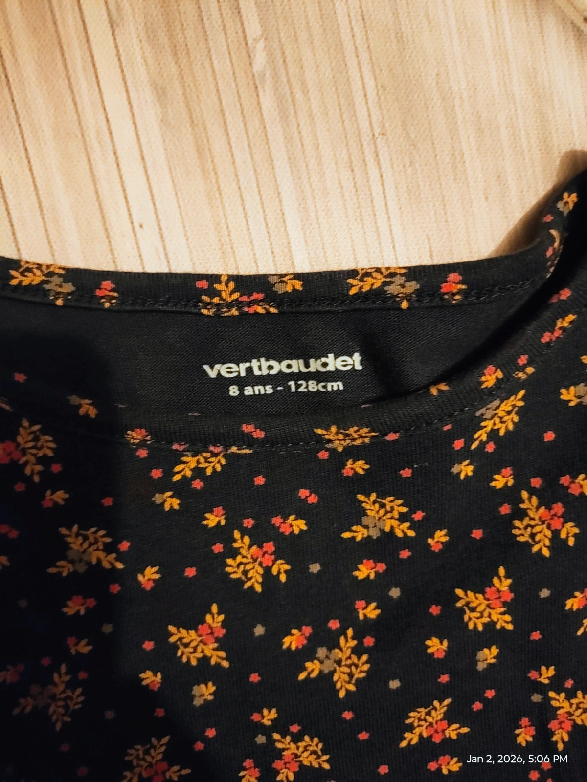 Blouse for girls – Vertbaudet – taille 8 ans / 128 cm 3