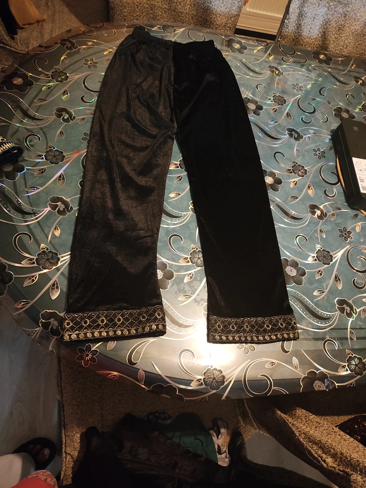 Velvet dress shirt trousers – taille 30 5