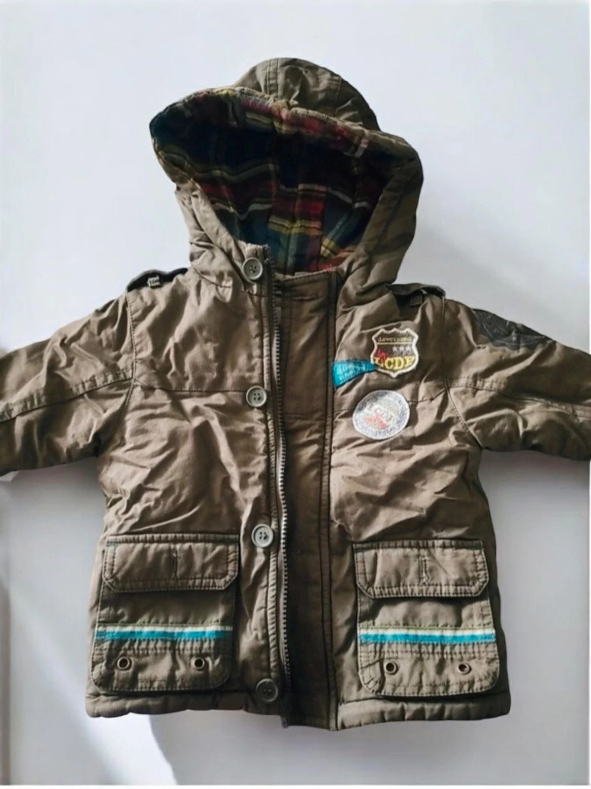 Parka jacket for baby boy