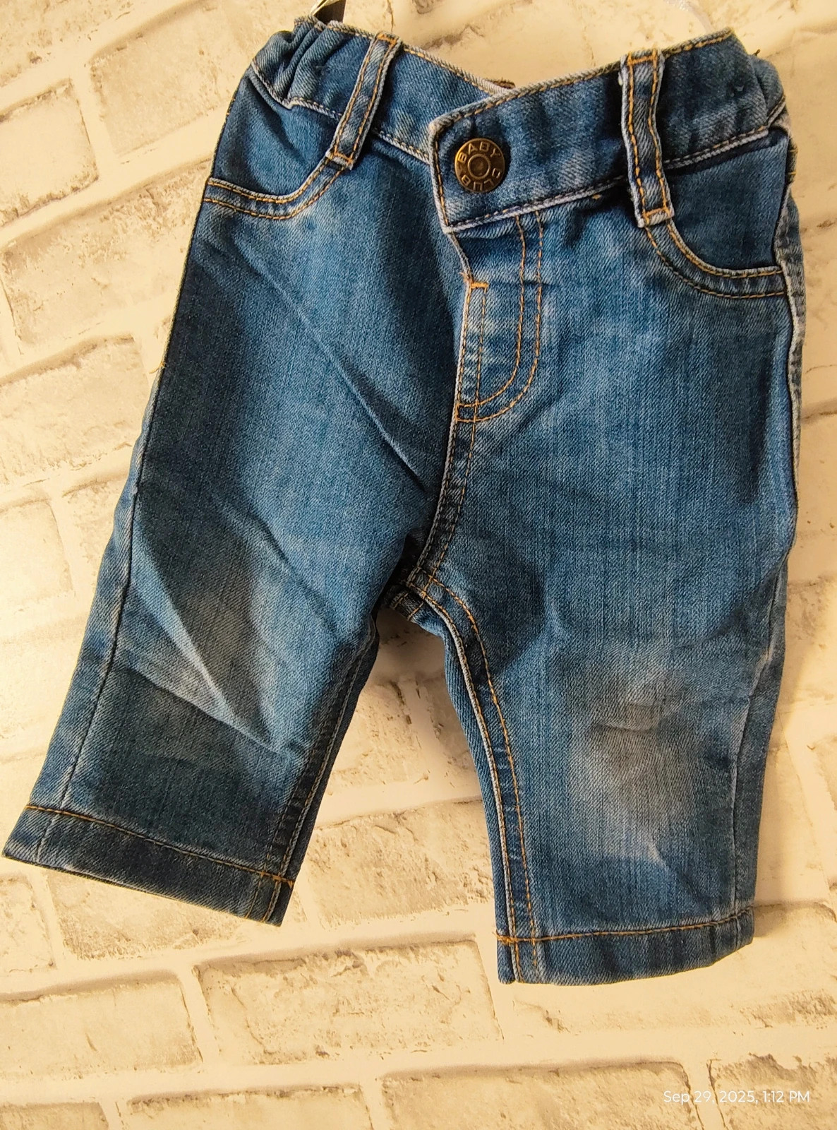 Jeans pent – Baby Club – taille 1-3 mois / 56 cm 3