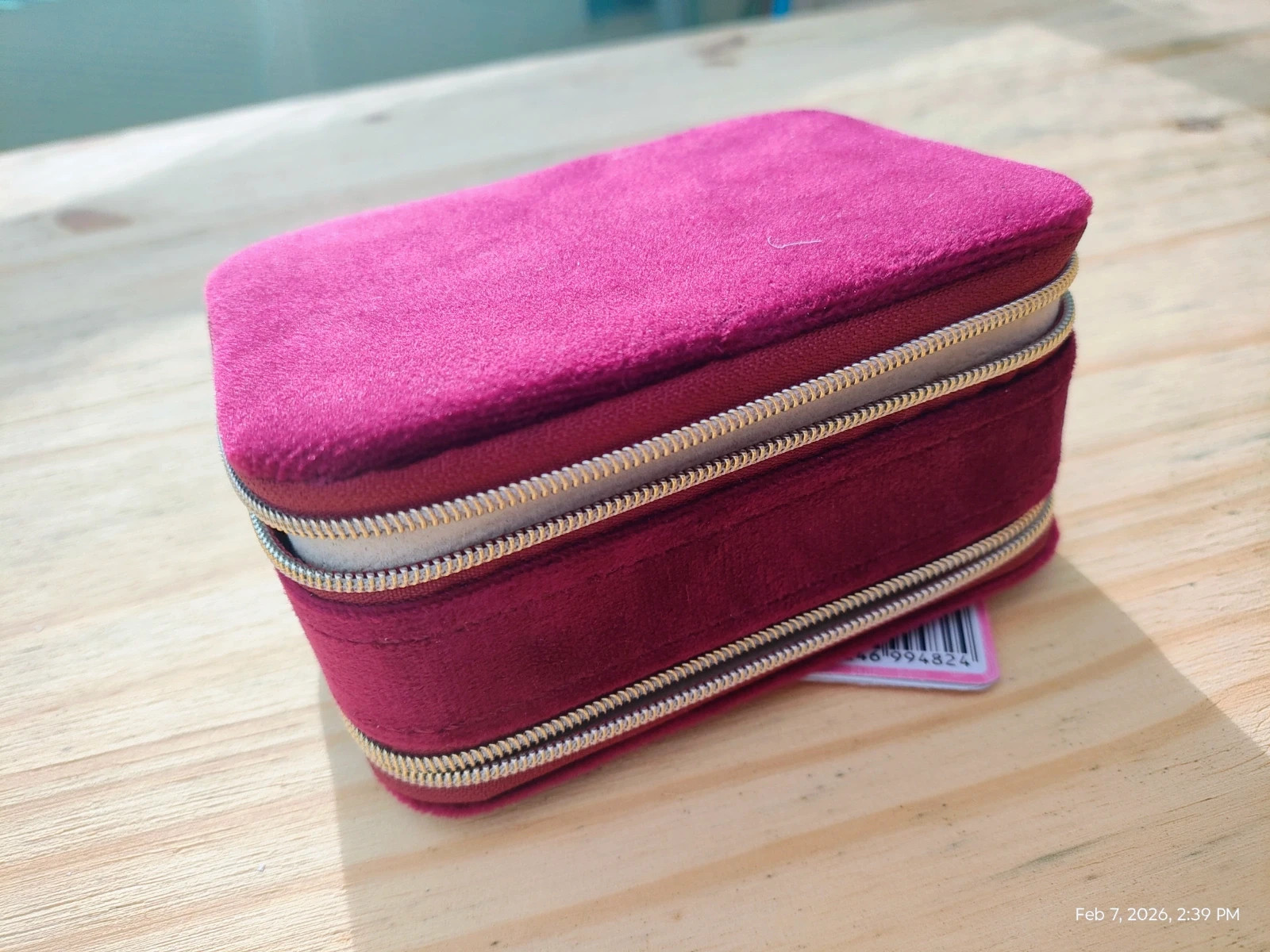 Mini double sided jewellery box – Boutique indépendante – taille XS 4