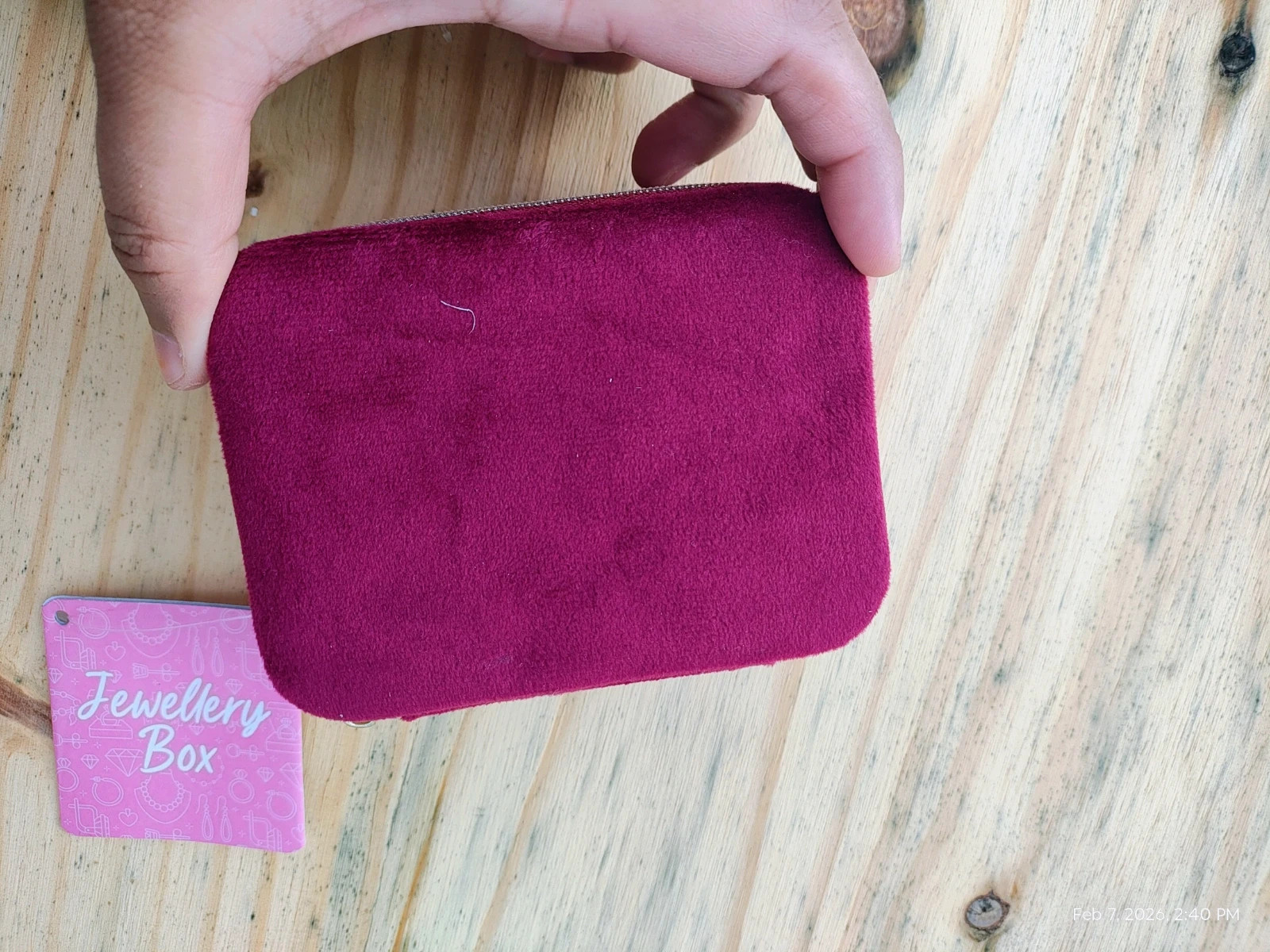 Mini double sided jewellery box – Boutique indépendante – taille XS 5