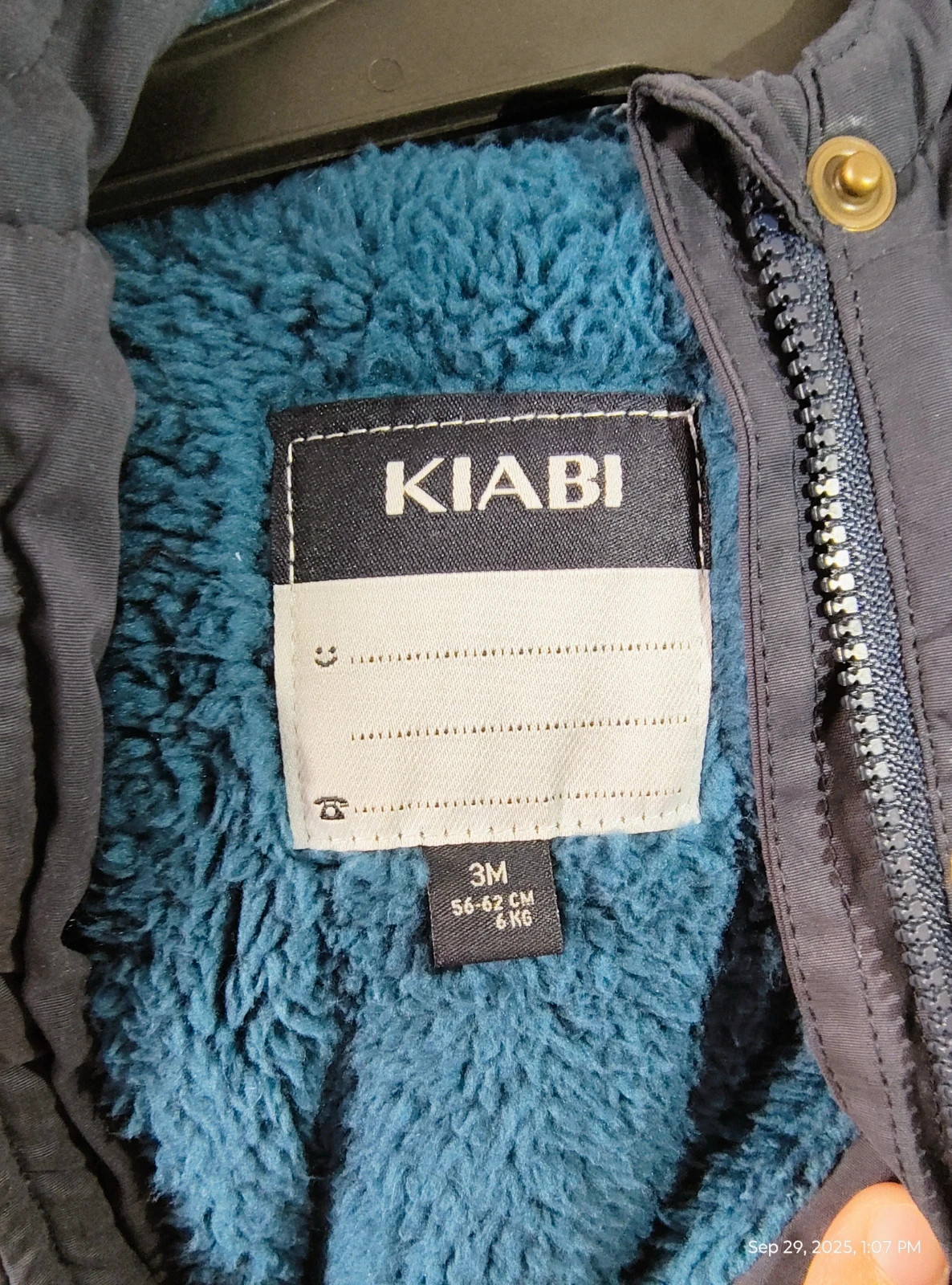 Jacket – Kiabi – taille 1-3 mois / 56 cm 4