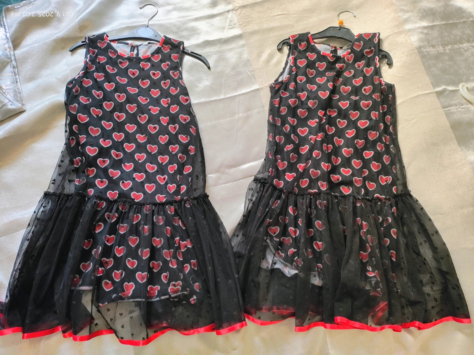 Robe fille from for twin girls
