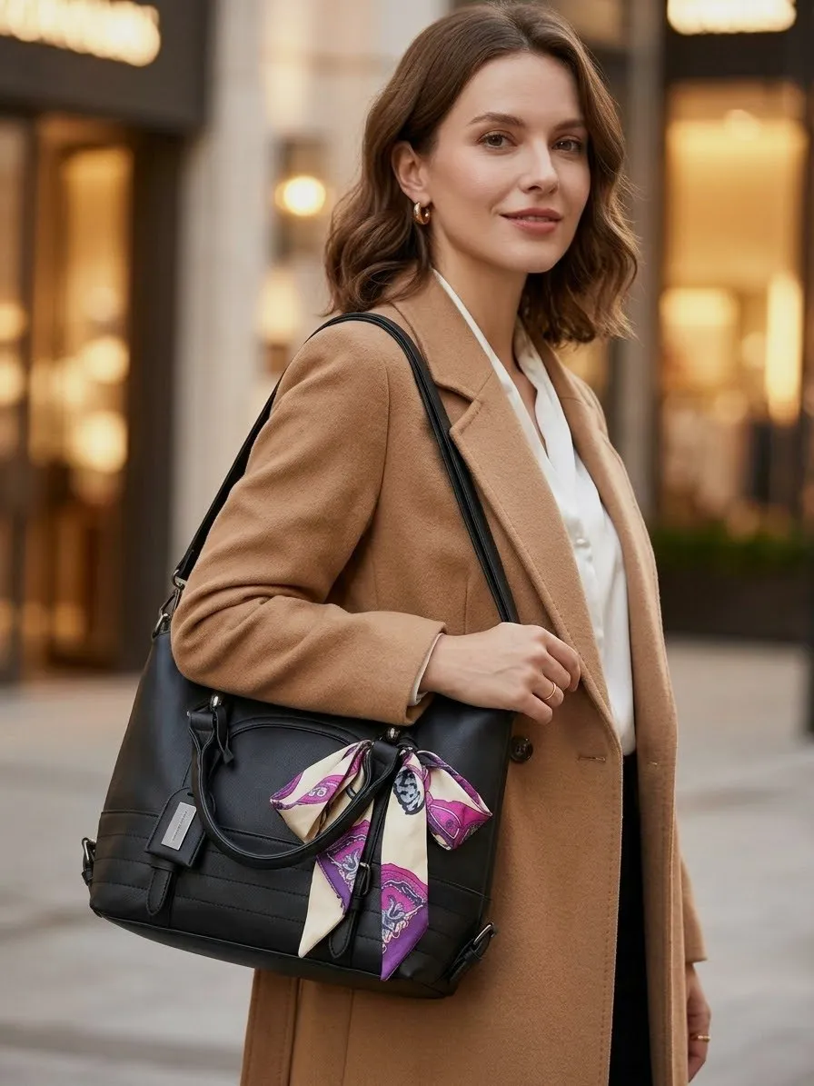 Pu leather shoulder bag  – Boutique indépendante – taille Taille unique 2