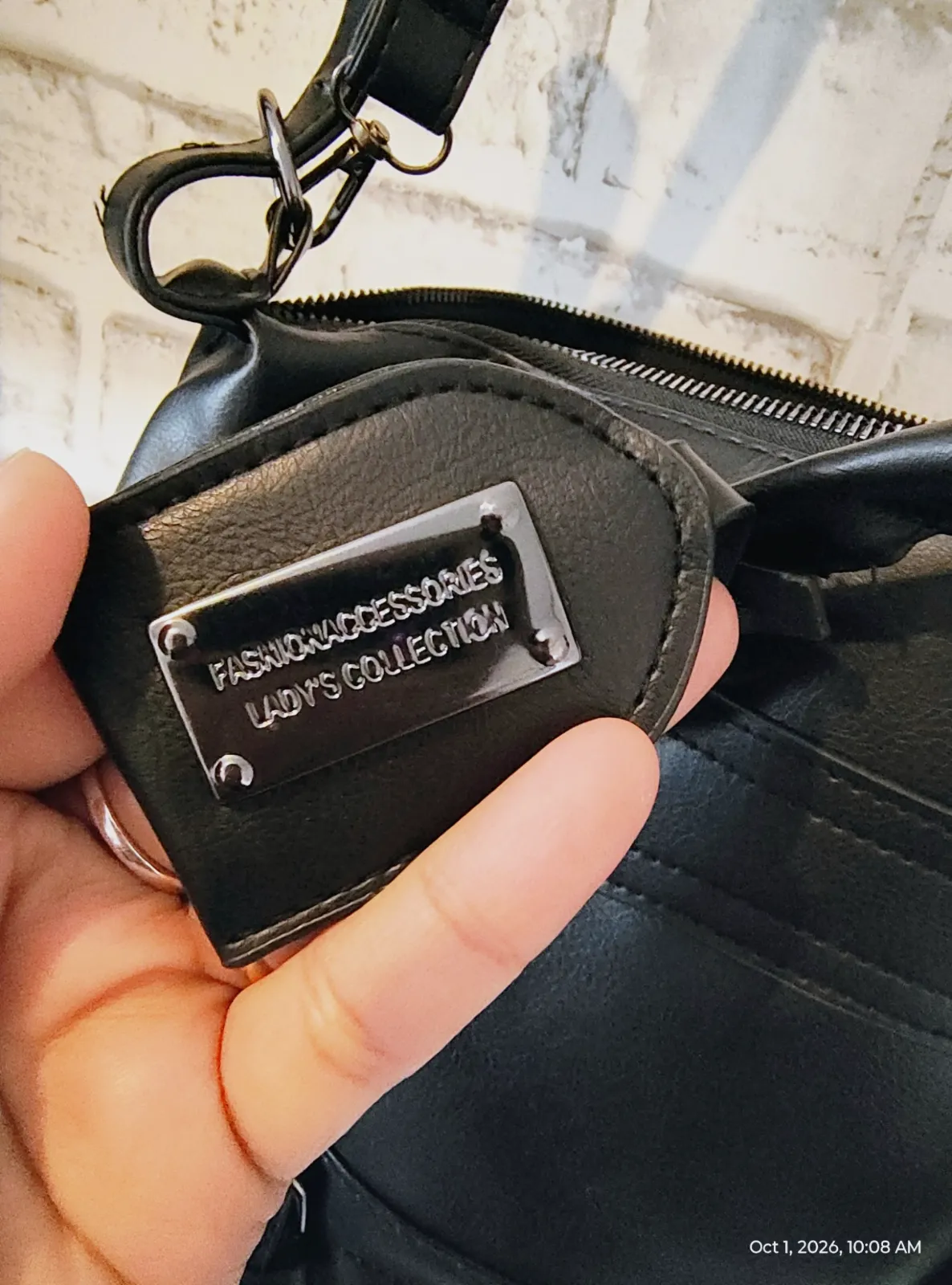 Pu leather shoulder bag  – Boutique indépendante – taille Taille unique 5