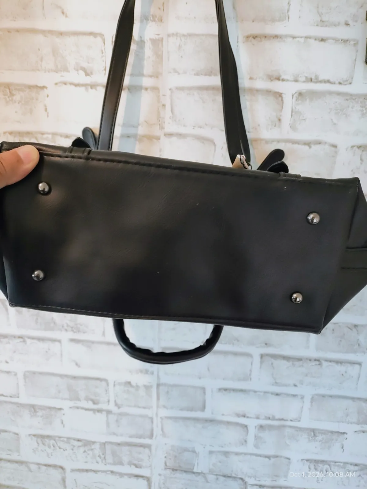 Pu leather shoulder bag  – Boutique indépendante – taille Taille unique 6