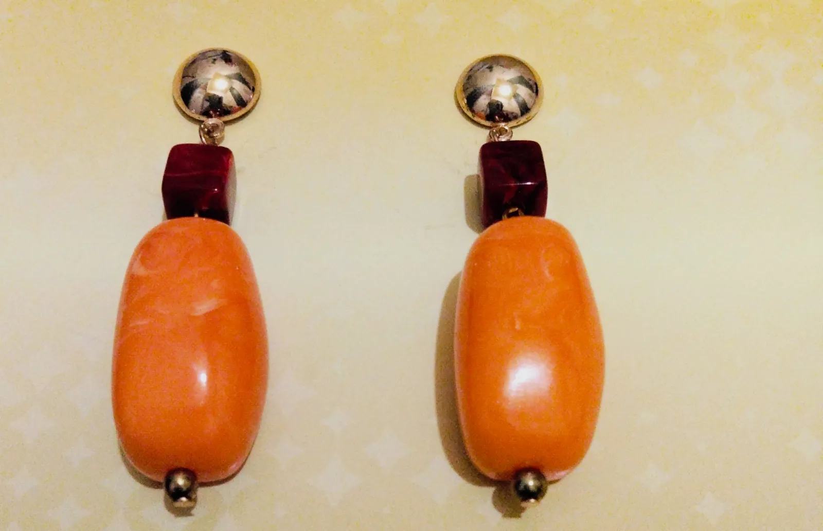 Belle boucle d'oreille pendante univers  – Tendance 2