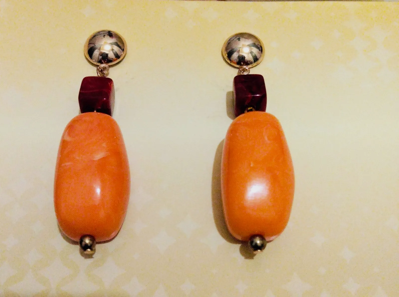 Belle boucle d'oreille pendante univers  – Tendance 3