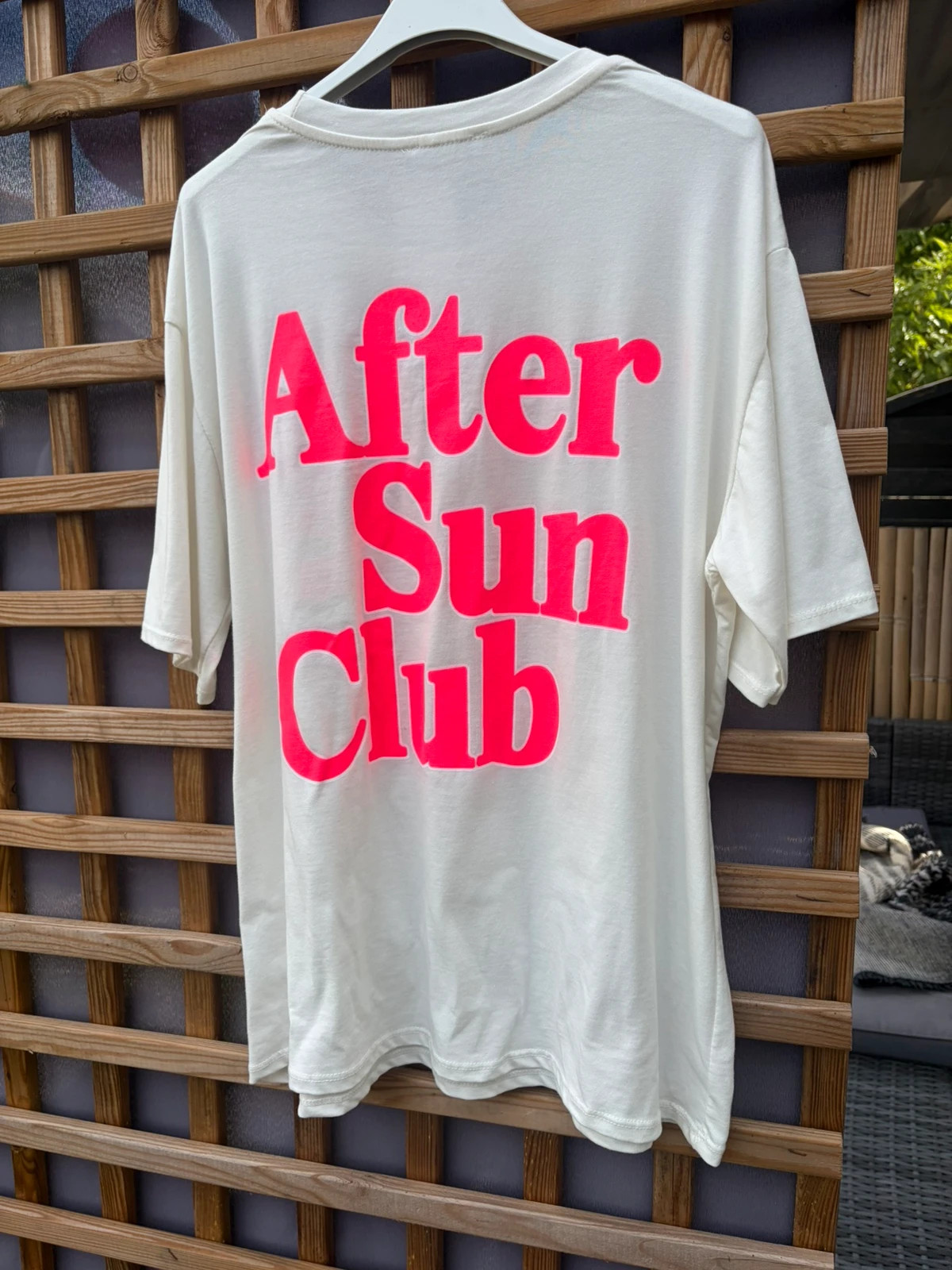 Tee shirt after sun 36/40