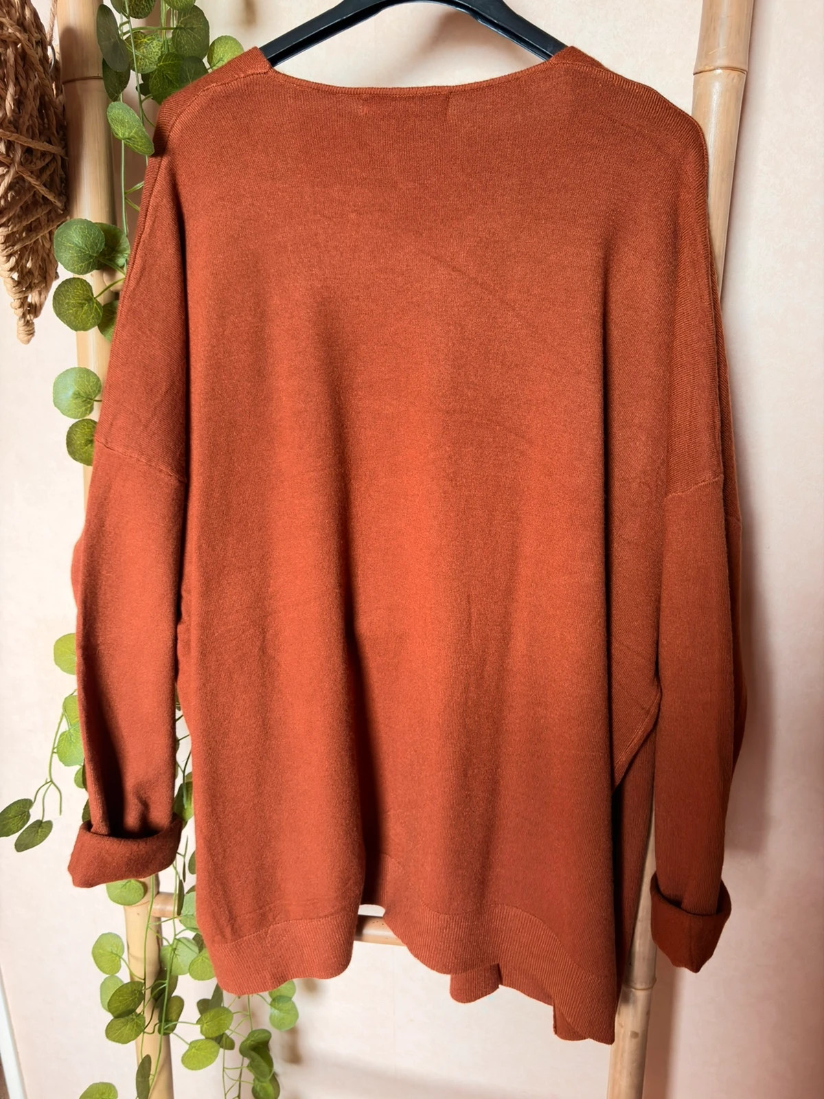 🍁Gilet terracotta 36-46 – Vivichy – taille Taille unique 3