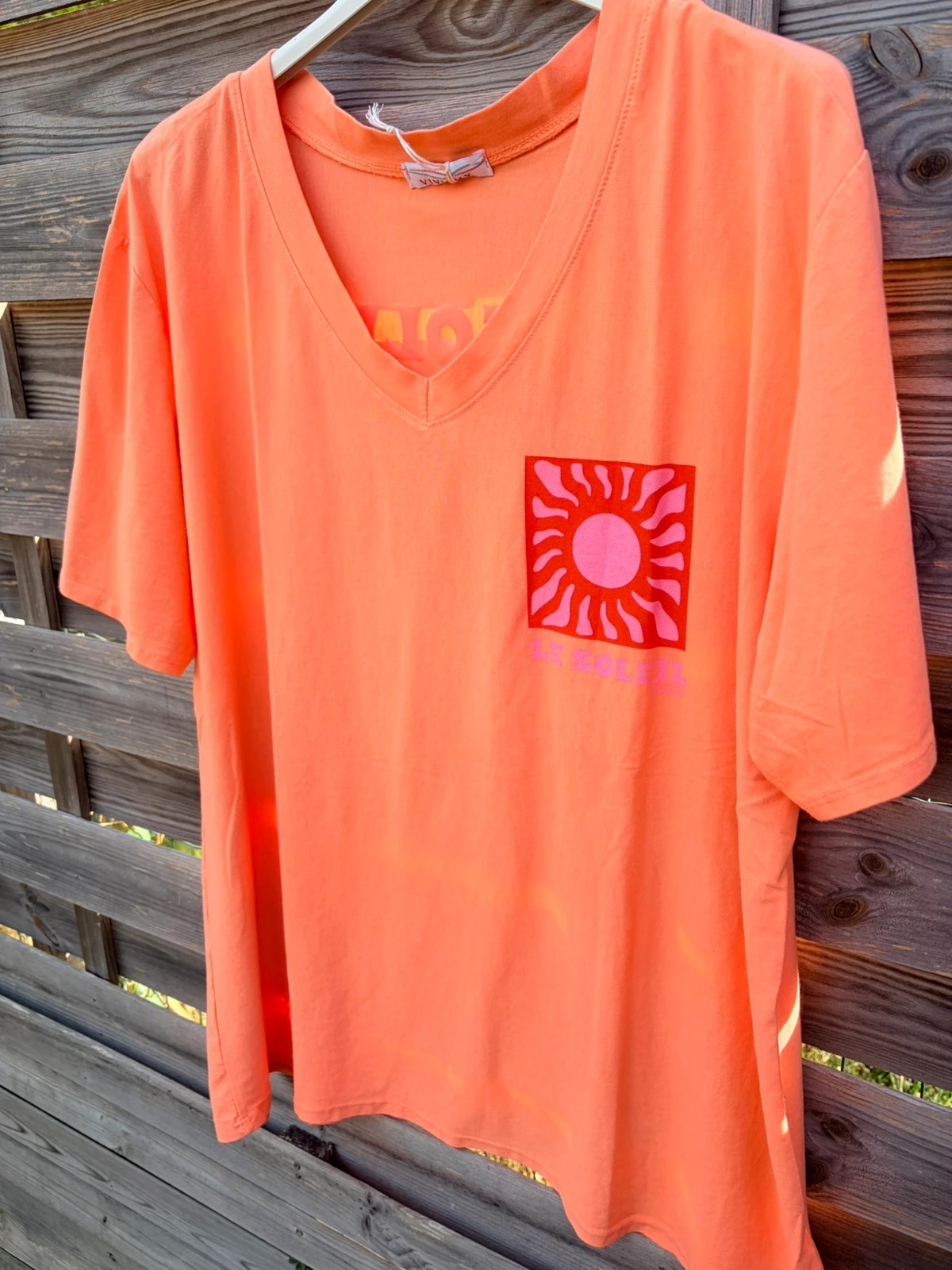Tee shirt corail soleil 36/44 – Italië – taille Taille unique 2