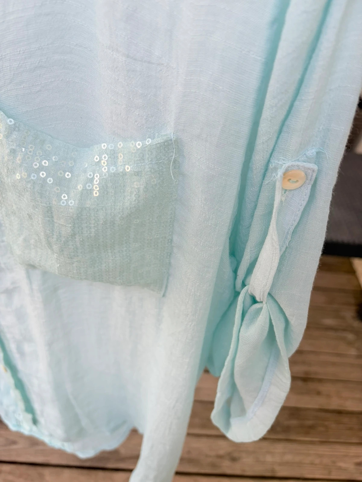 Tunisie dentelle bleu ciel 36/42 – MODA – taille Taille unique 4