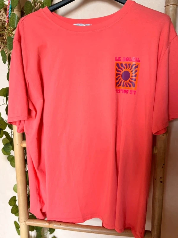 Tee shirt soleil corail 36/44 – Vivichy – taille Taille unique 3