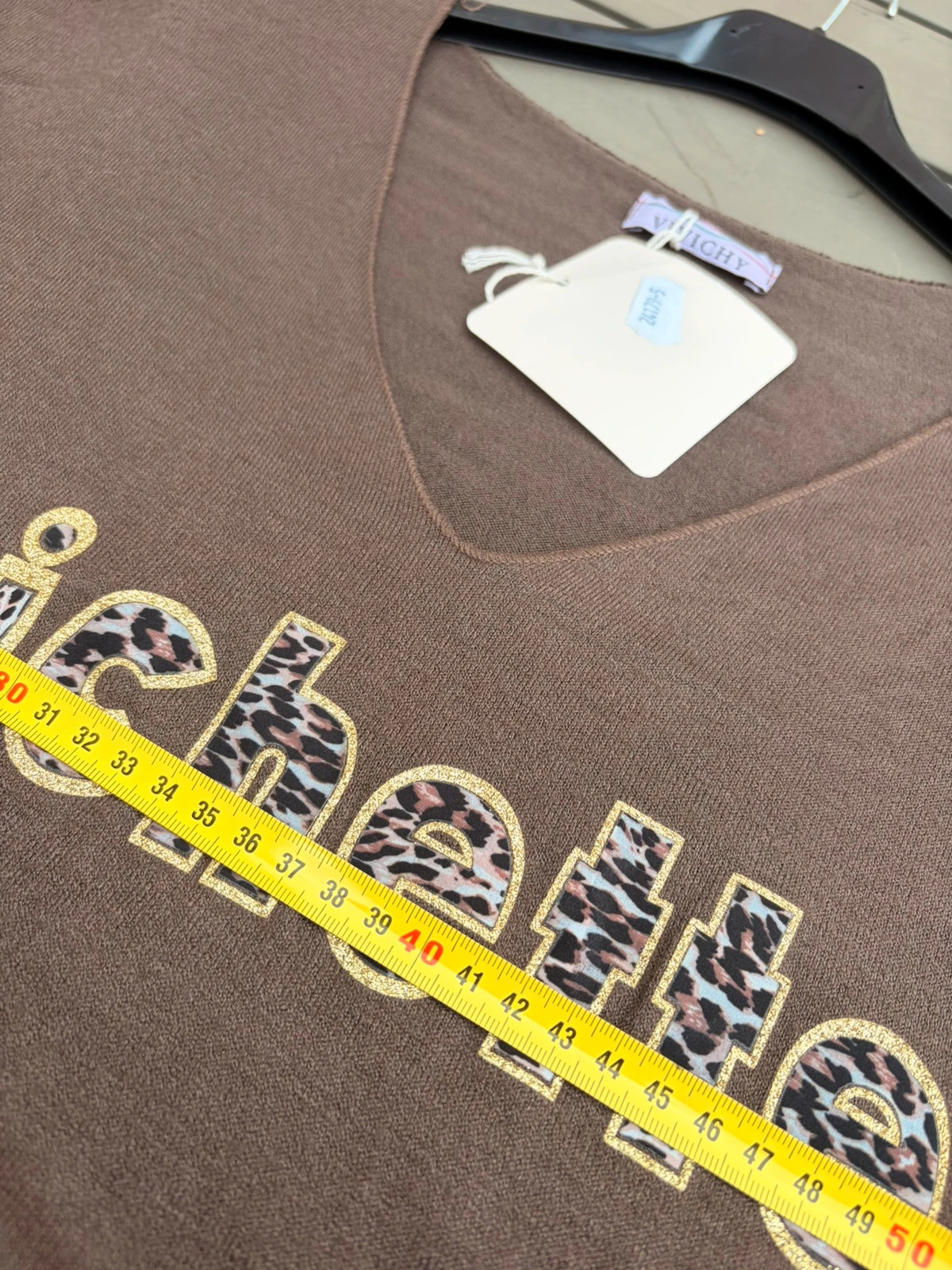 Pull Bichette Choco grande taille 42/48 – Moda Italia – taille Taille unique 3