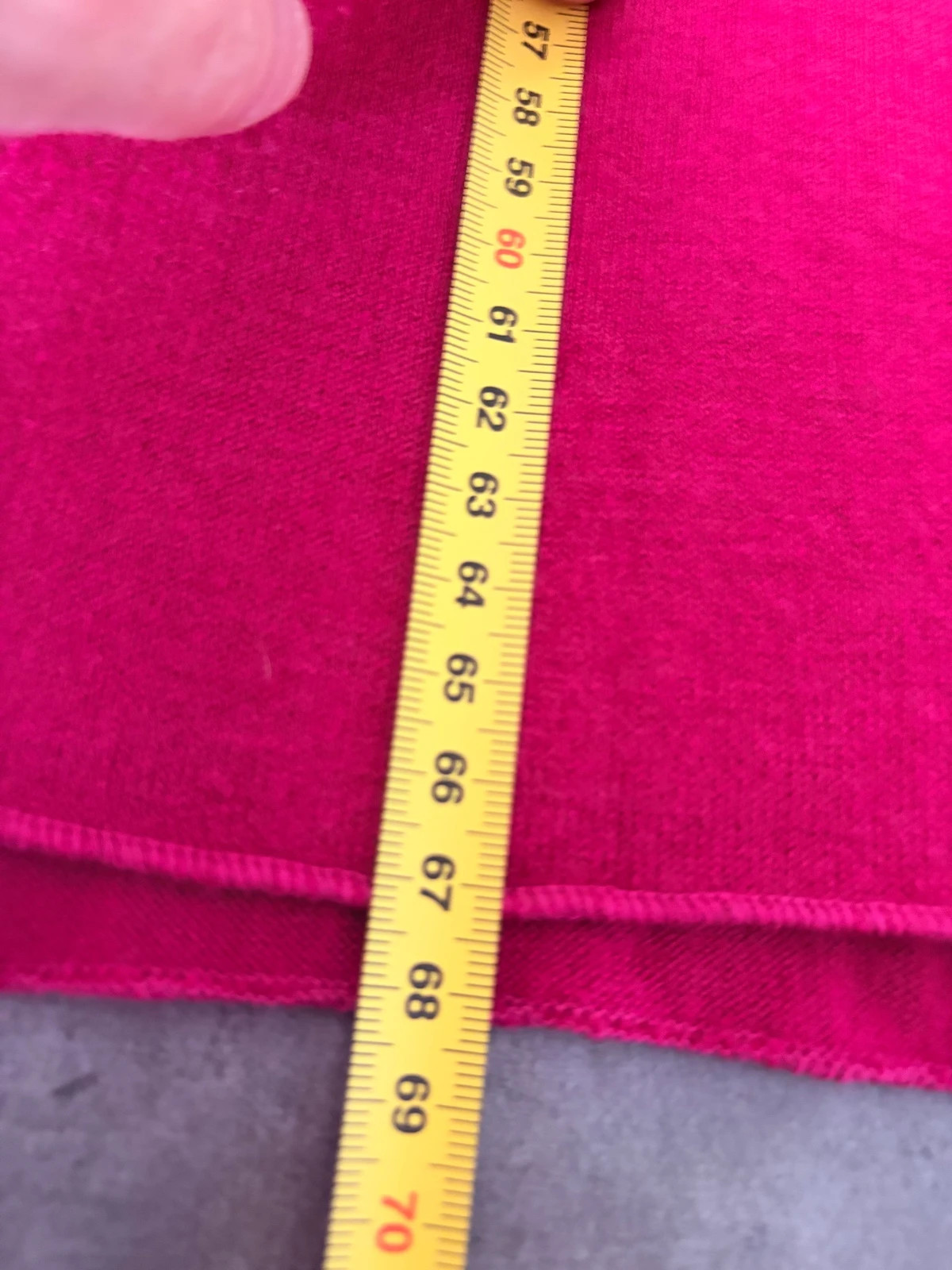 Pull V framboise imprimé 40/48 – Styled In Italy – taille Taille unique 5