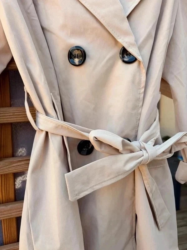 Trench imperméable beige grande taille 40/46 – Moda Italia – taille Taille unique 3