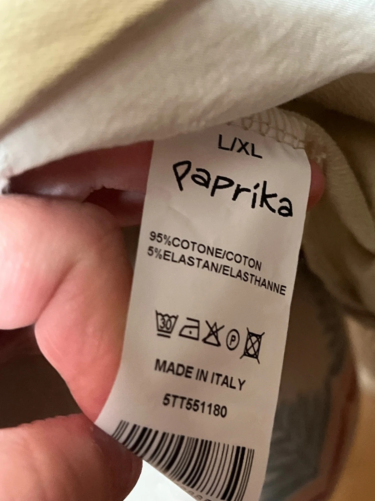 🌸sweat capuche broderie anglaise – paprika – taille XXL / 44 / 16 5