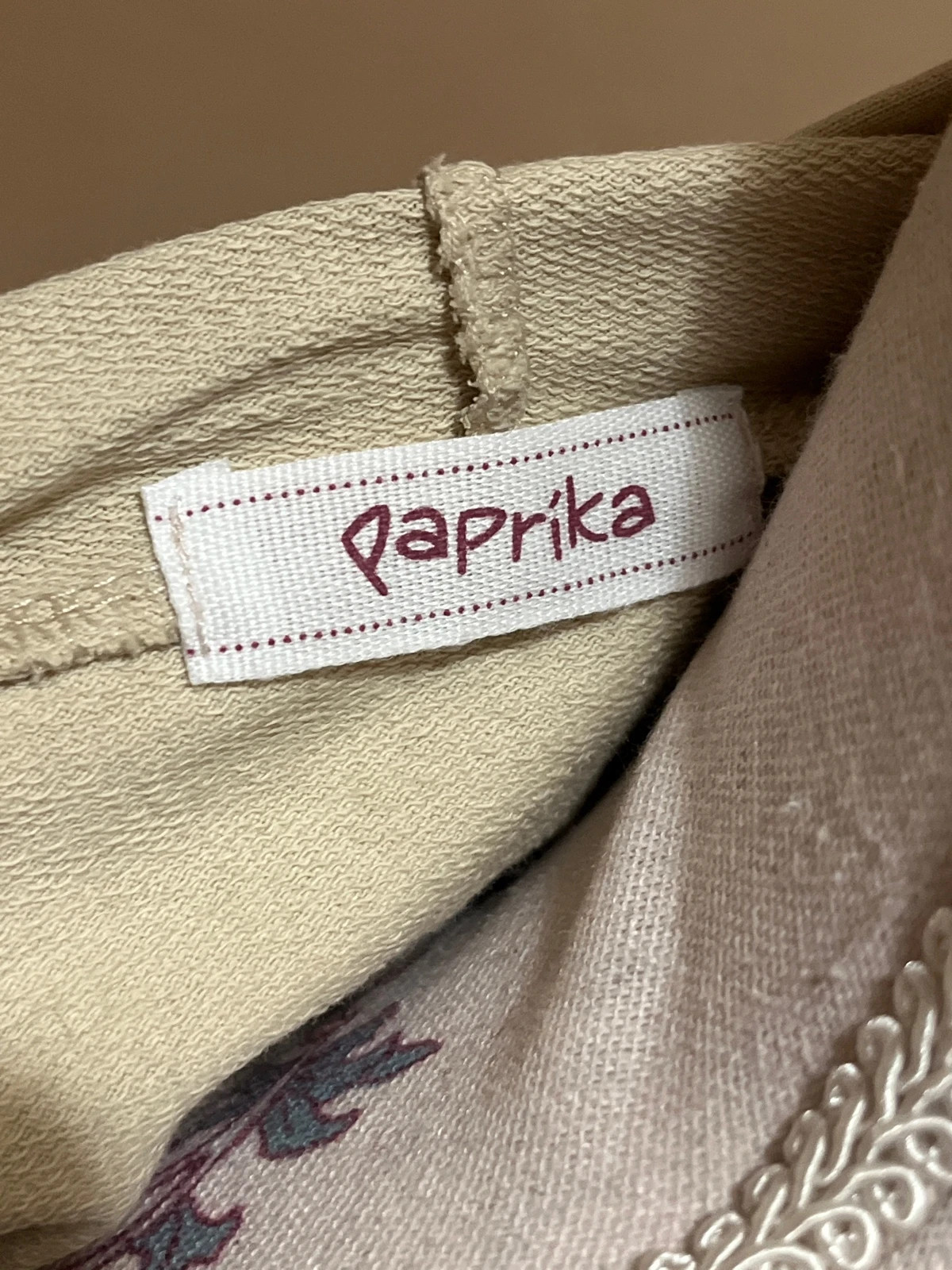 🌸sweat capuche broderie anglaise – paprika – taille XXL / 44 / 16 4