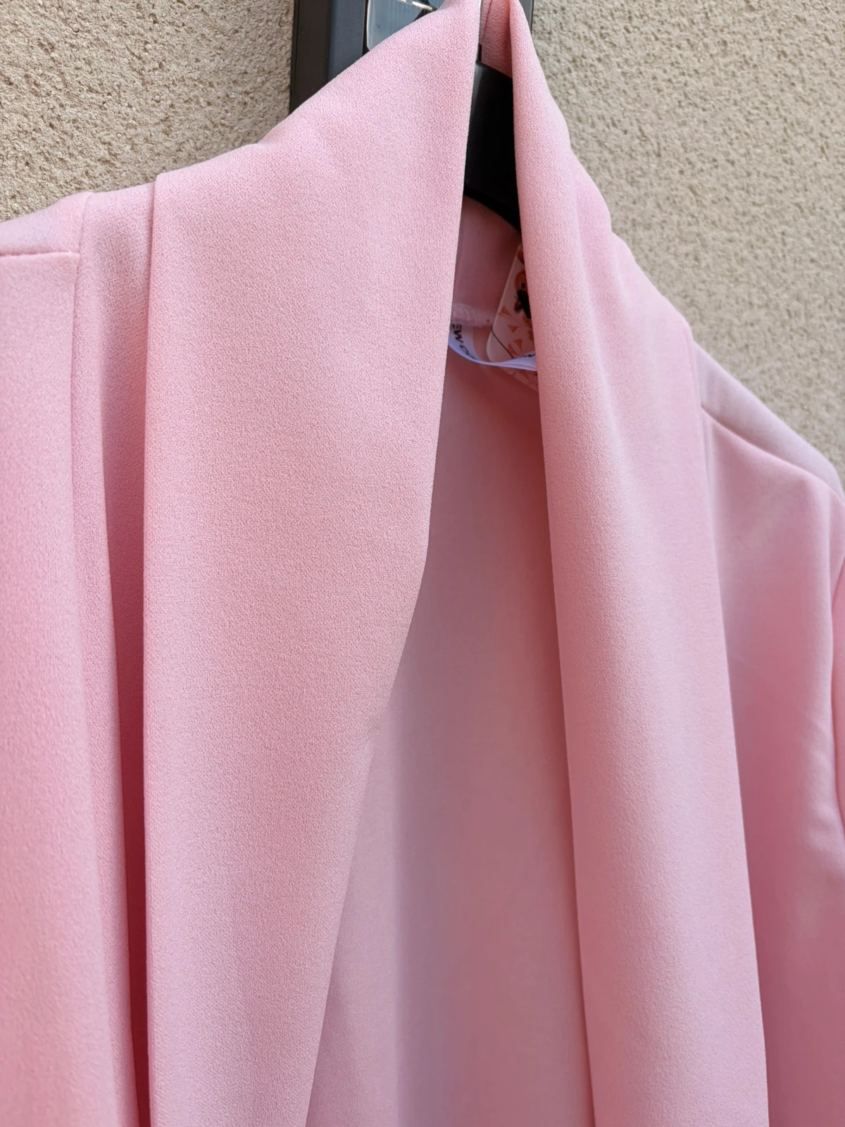 🌸Veste blazer souple rose poudré 36/44 – Italia – taille Taille unique 3