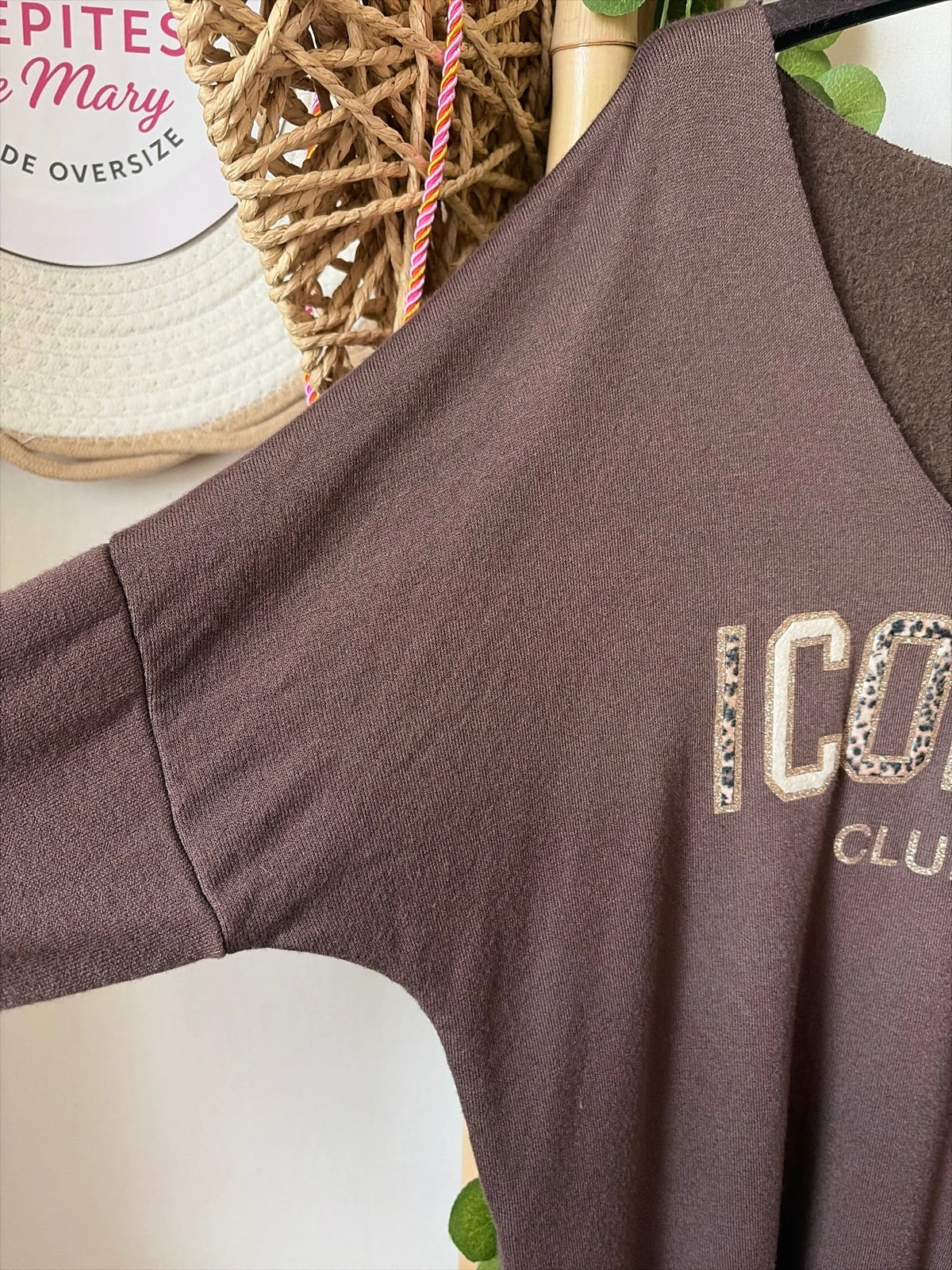 Pull fin Iconic TU 36/42 choco – Vivichy – taille Taille unique 4