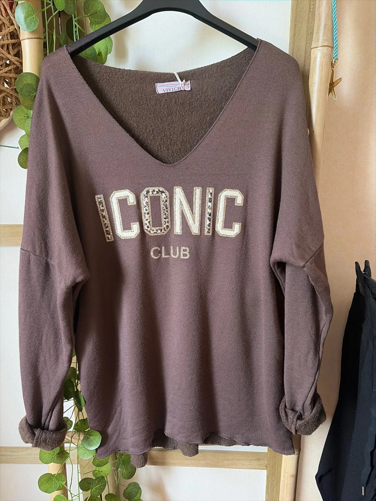Pull fin Iconic TU 36/42 choco