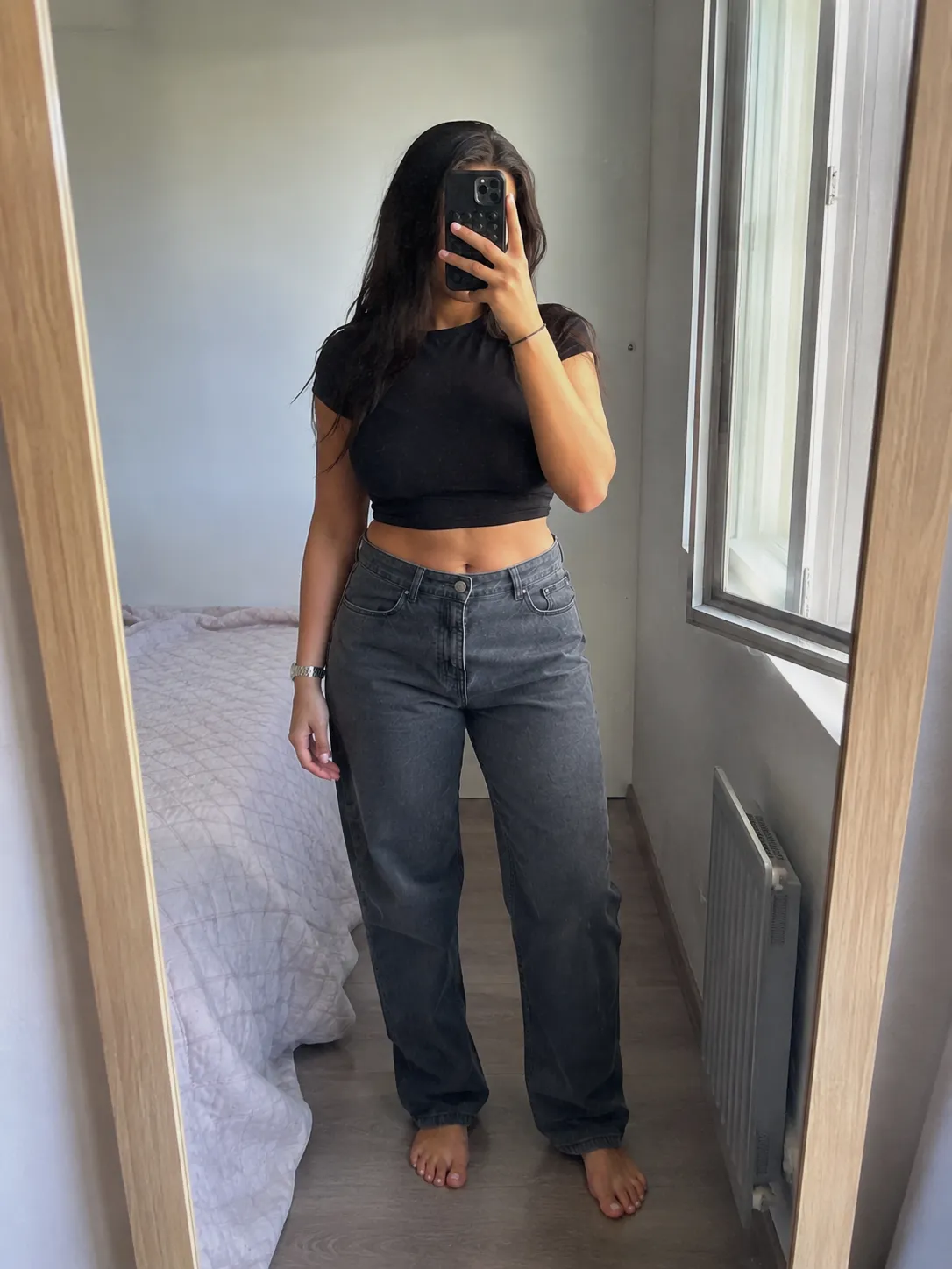 Jeans Droit Gris – Kiabi – taille XXL 2