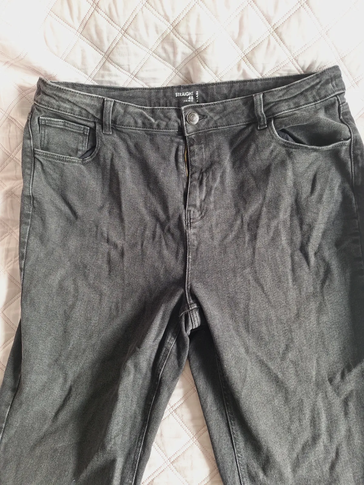 Jeans Droit Gris – Kiabi – taille XXL 3