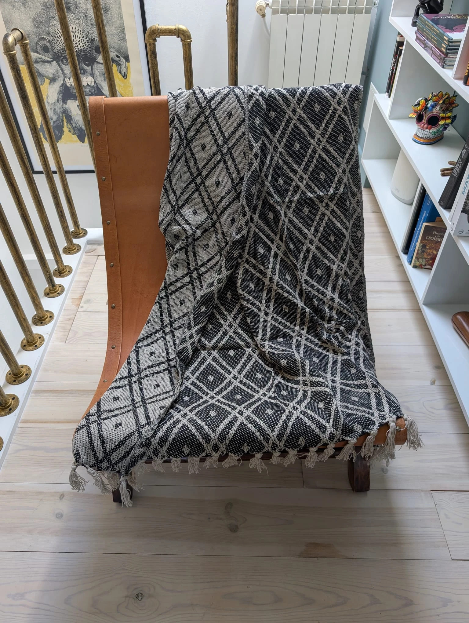 Joli plaid en coton recyclé – Autre – taille Autre 2