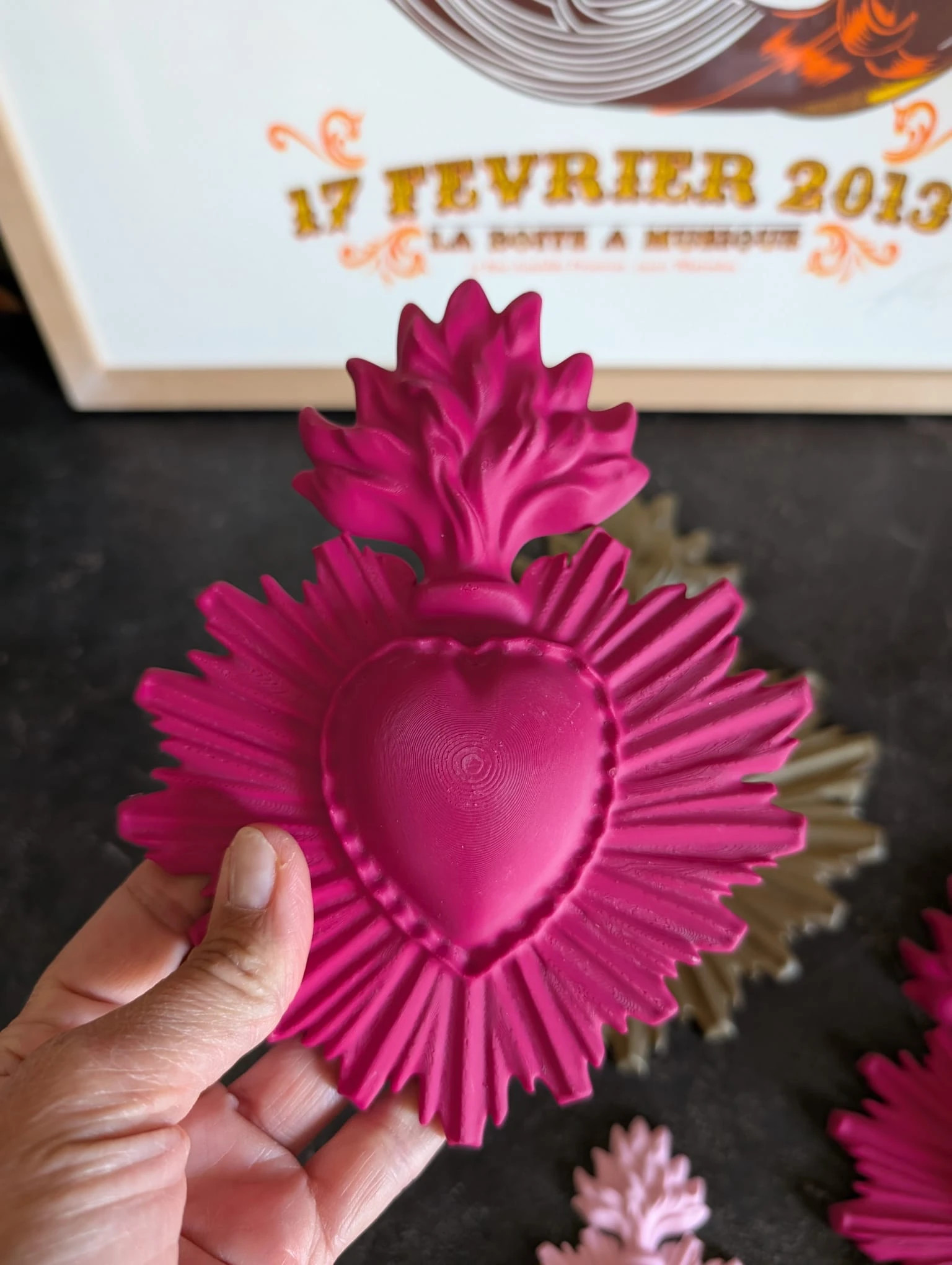 Lot de coeurs, déco murale – Autre 3