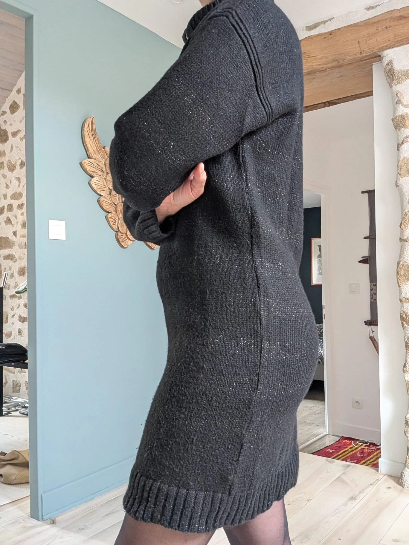 Robe pull One Step col camionneur – One step – taille M / 38 / 10 3