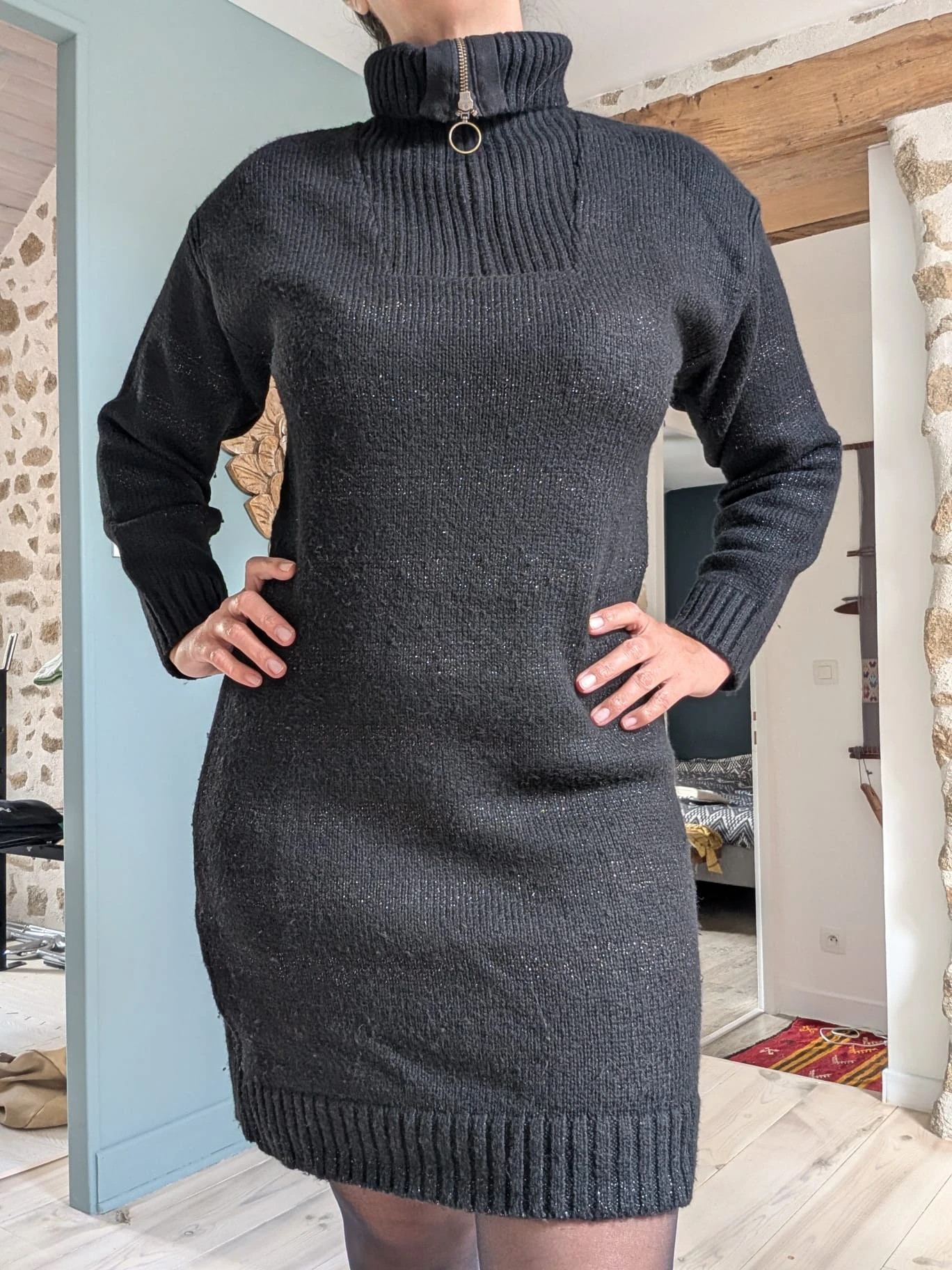 Robe pull One Step col camionneur