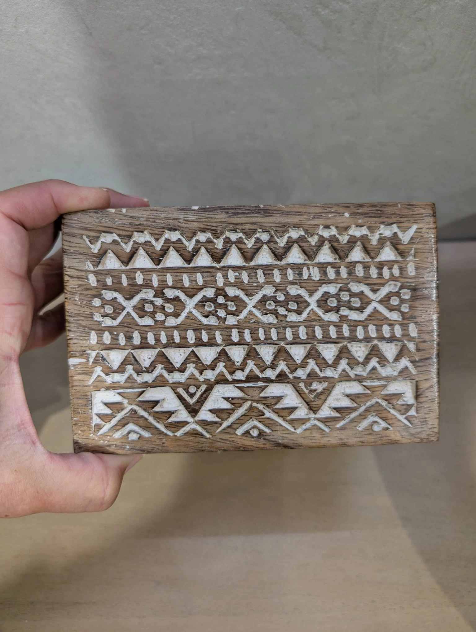 Très joli ensemble de petites boites en bois – aucune 3