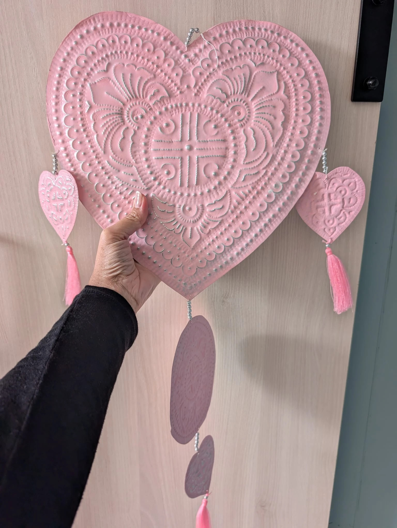 Suspension décorative - Cœur rose – Autre 3