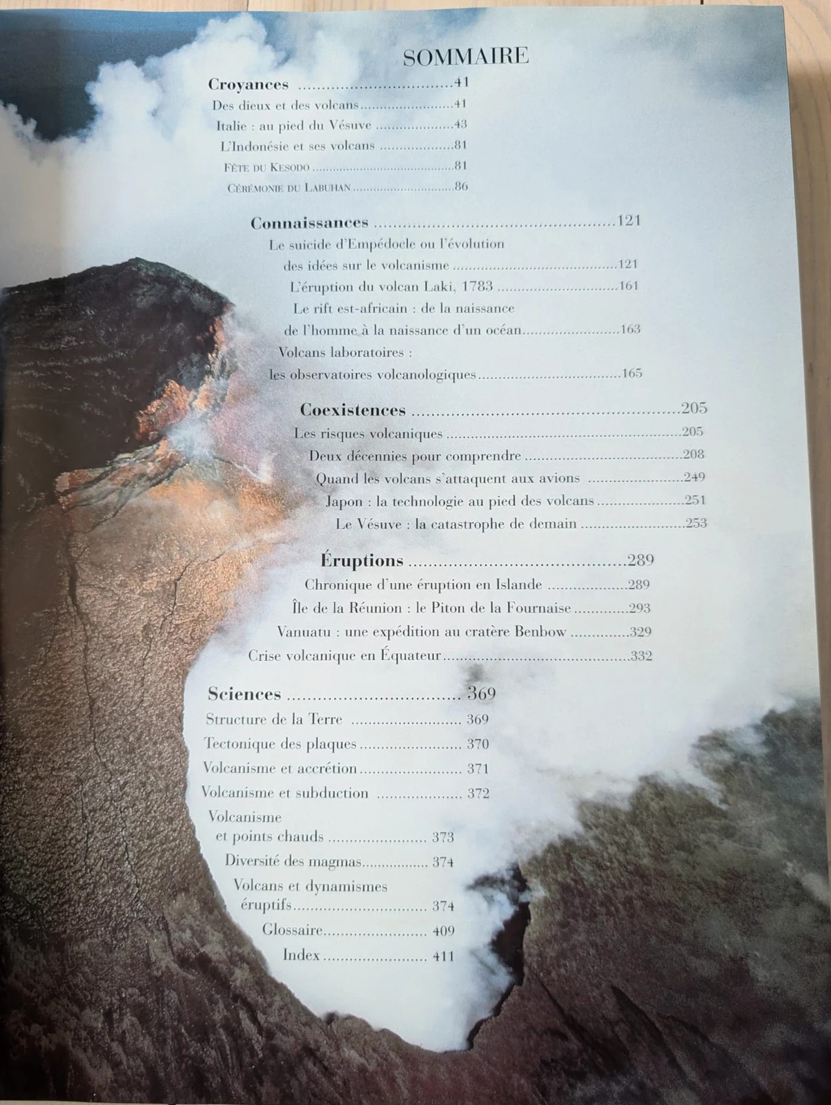 Grand livre "Des Volcans et des Hommes" – Aucune 2