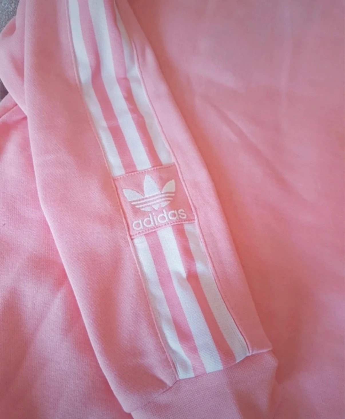 Sudadera Adidas Originals Lock Up Rosa Hoodie 11-12A 152 cm BNWT V13 – adidas – taille 12 ans / 152 cm 4