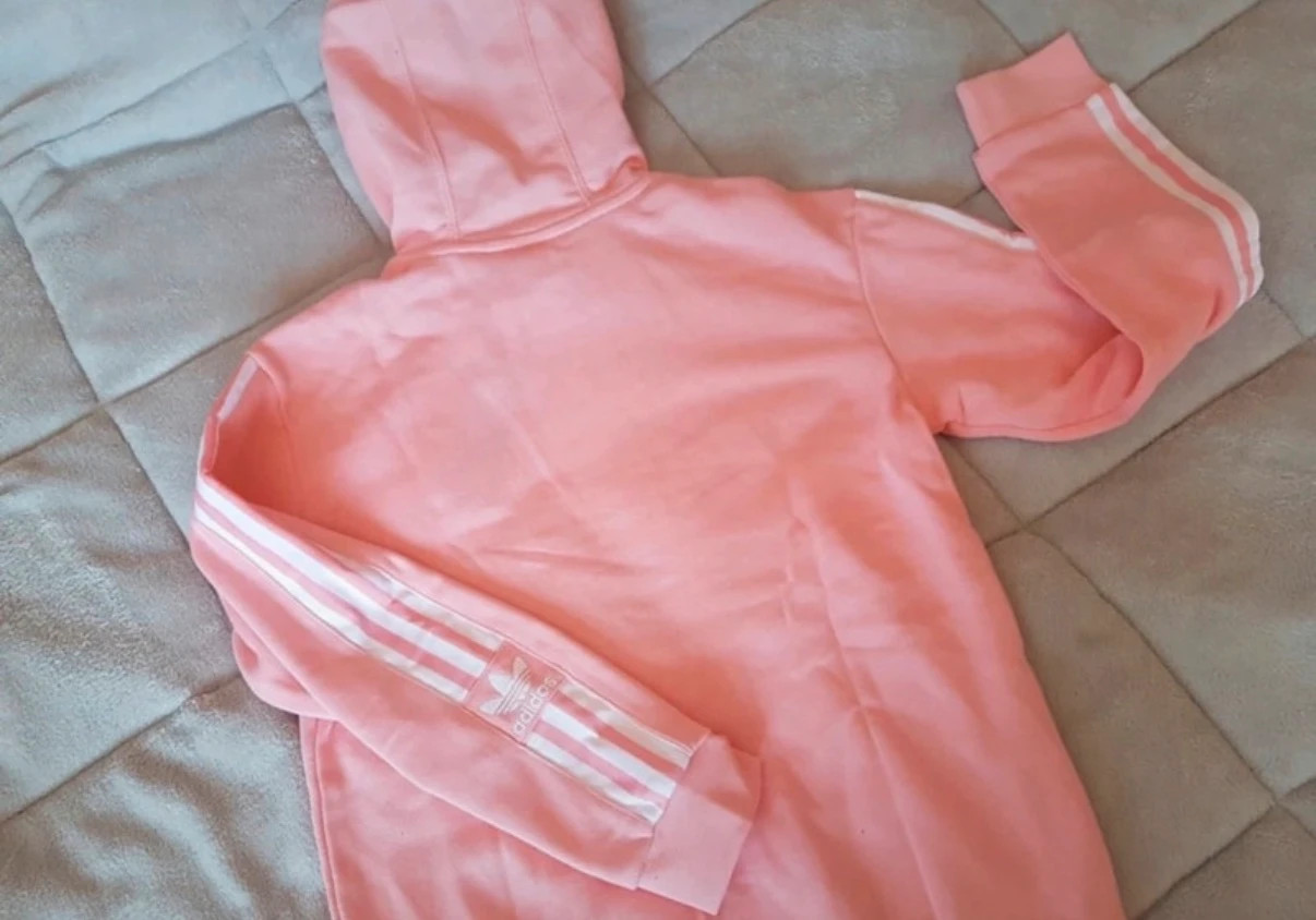 Sudadera Adidas Originals Lock Up Rosa Hoodie 11-12A 152 cm BNWT V13 – adidas – taille 12 ans / 152 cm 3