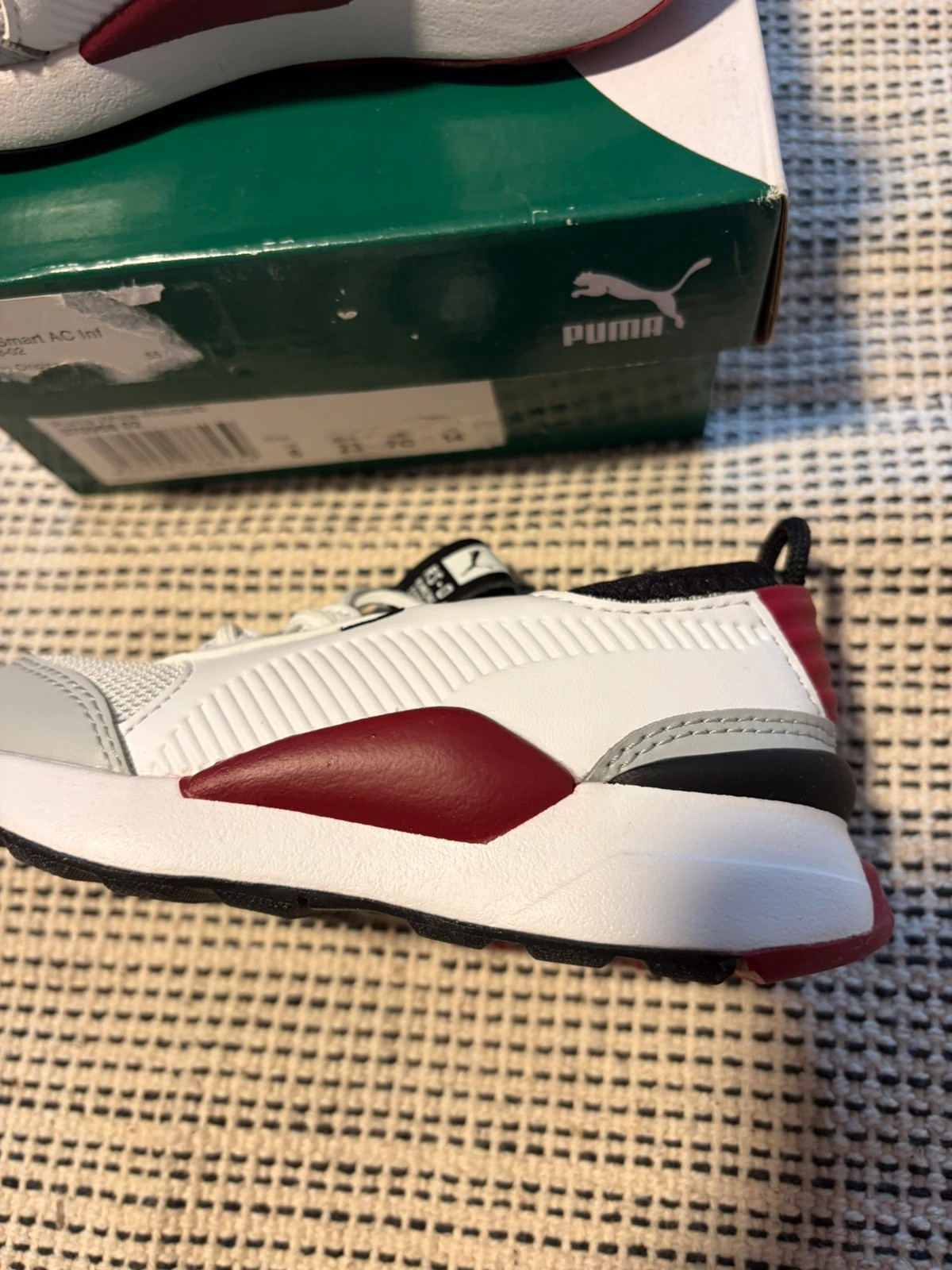 Zapatillas de deporte puma rs-0 smart ac inf blanco burdeos talla 23 nuevas en caja original – Puma – taille 23 3