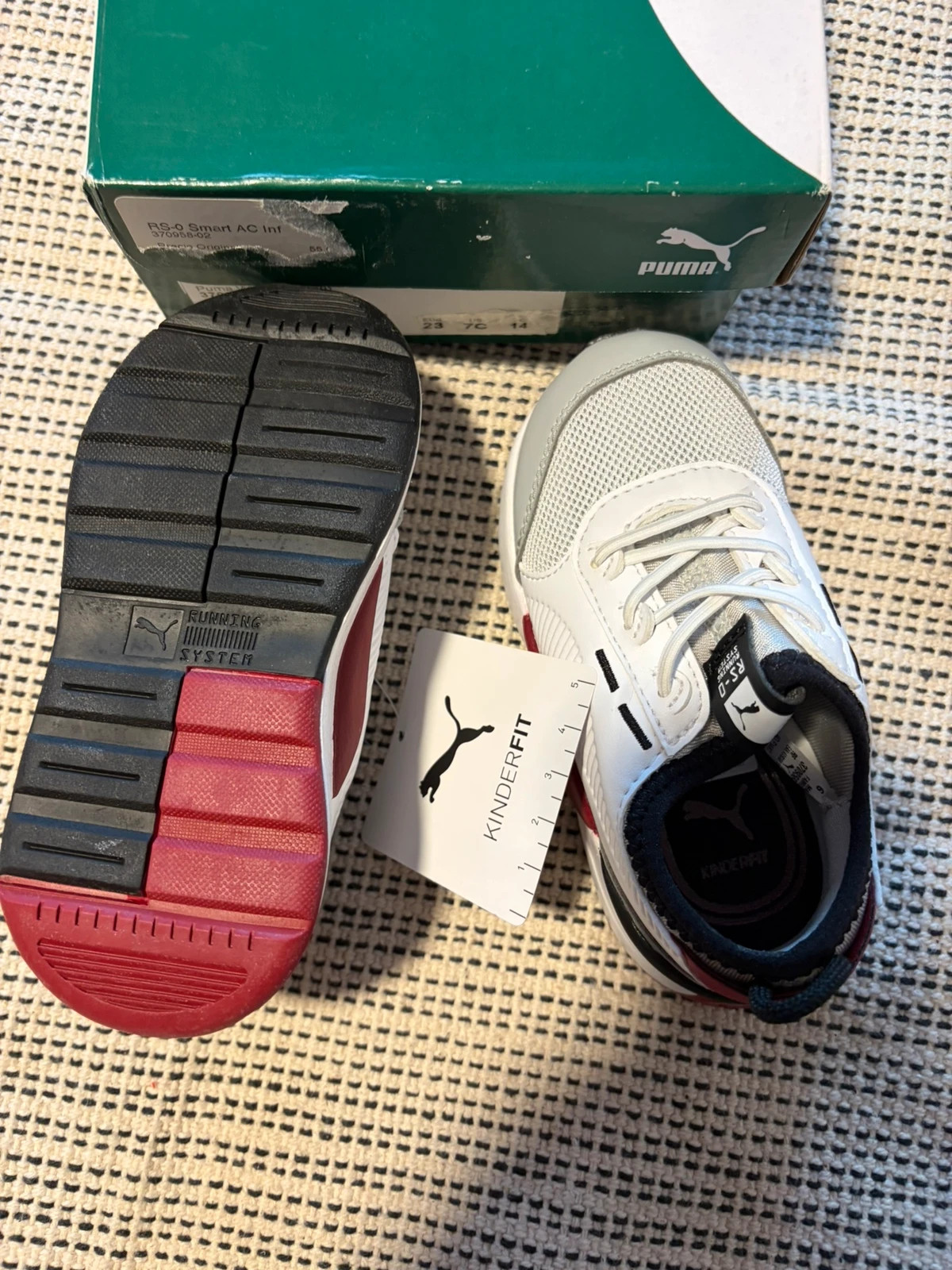 Zapatillas de deporte puma rs-0 smart ac inf blanco burdeos talla 23 nuevas en caja original – Puma – taille 23 5