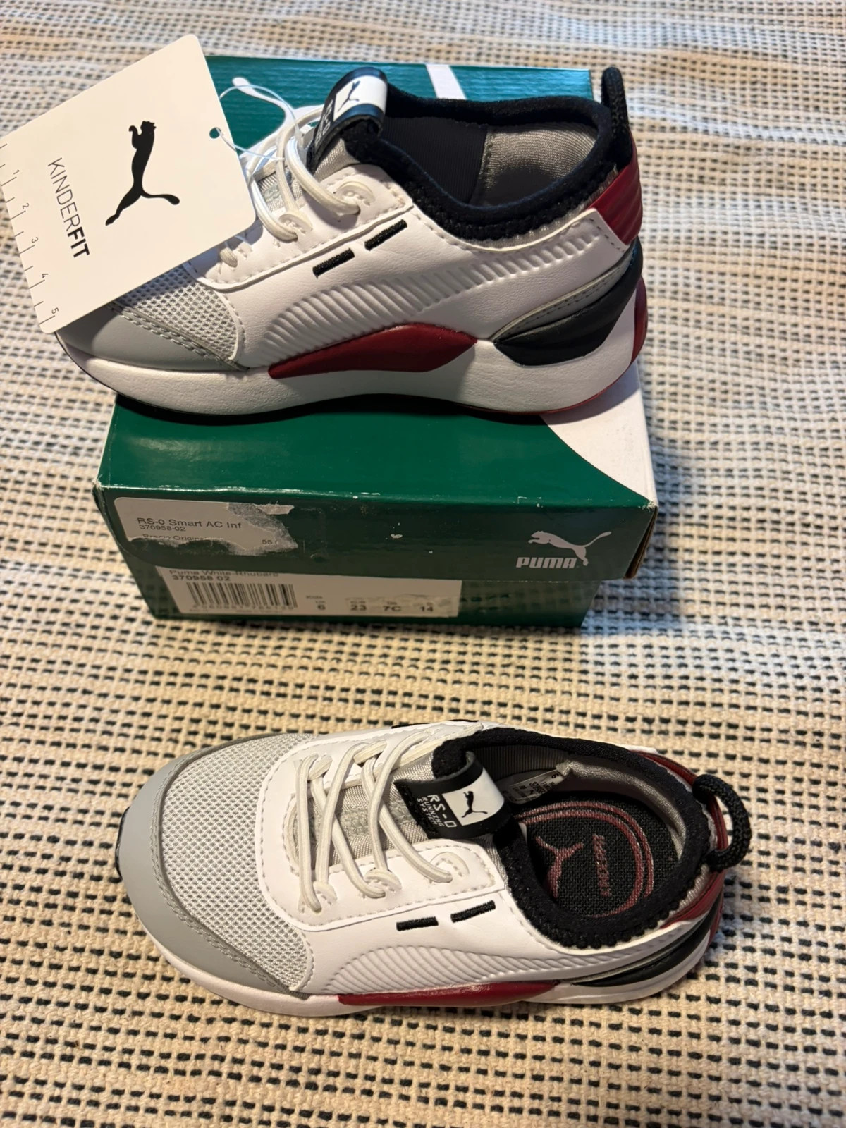 Zapatillas de deporte puma rs-0 smart ac inf blanco burdeos talla 23 nuevas en caja original – Puma – taille 23 2